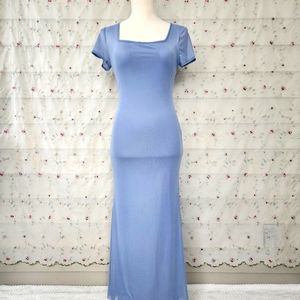 Vintage 90s Mesh Maxi Dress